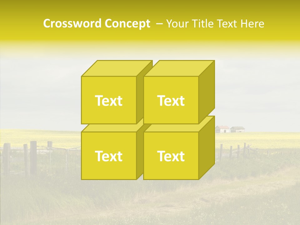 Saskatchewan Space White PowerPoint Template