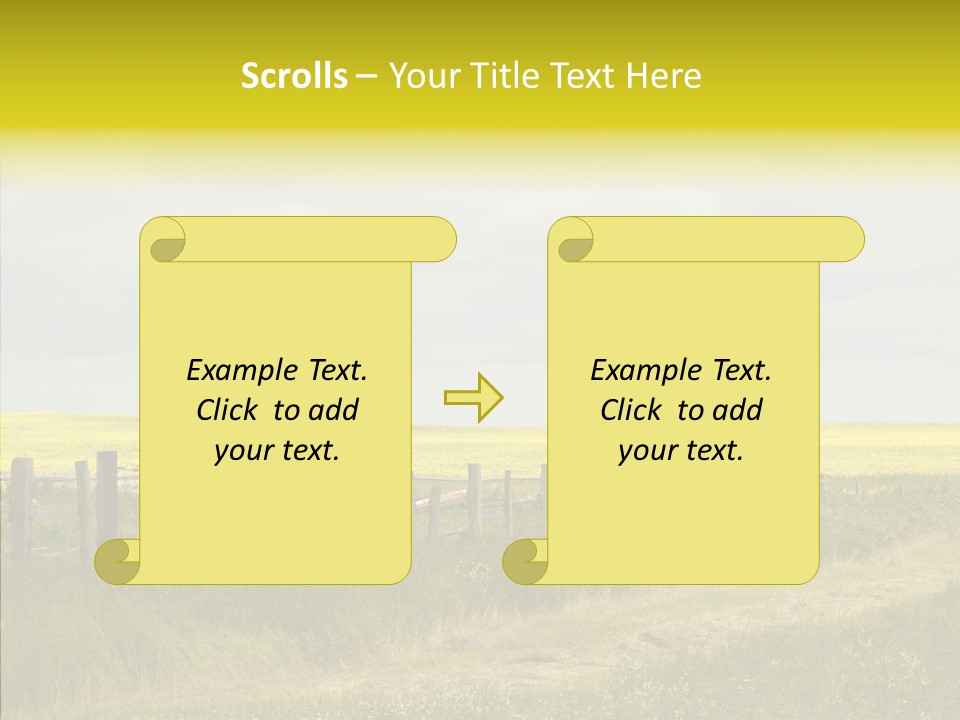Saskatchewan Space White PowerPoint Template