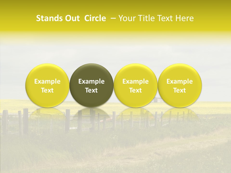 Saskatchewan Space White PowerPoint Template