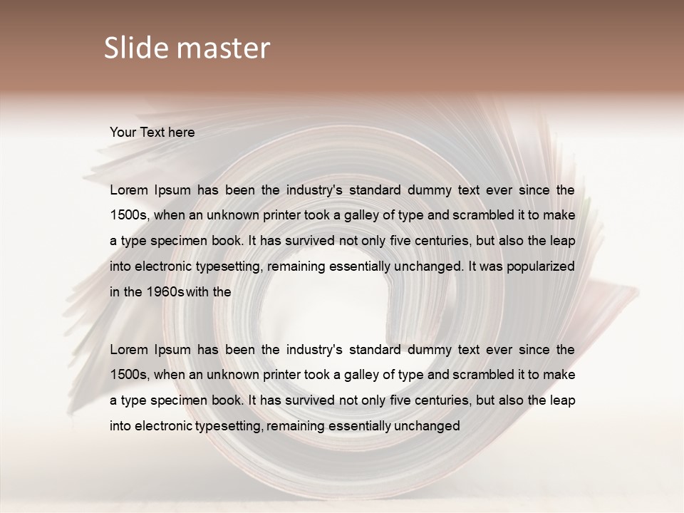Update Inform Editor PowerPoint Template