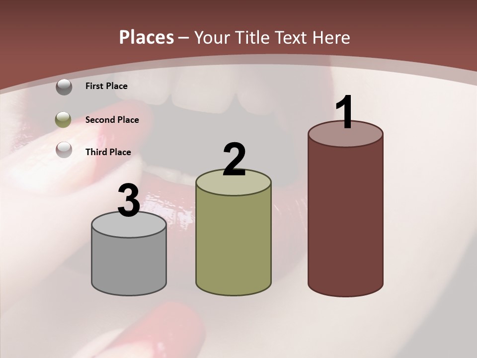 Tissue Gothic Woman PowerPoint Template