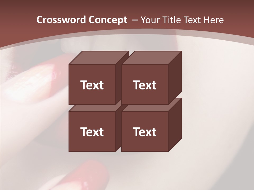 Tissue Gothic Woman PowerPoint Template