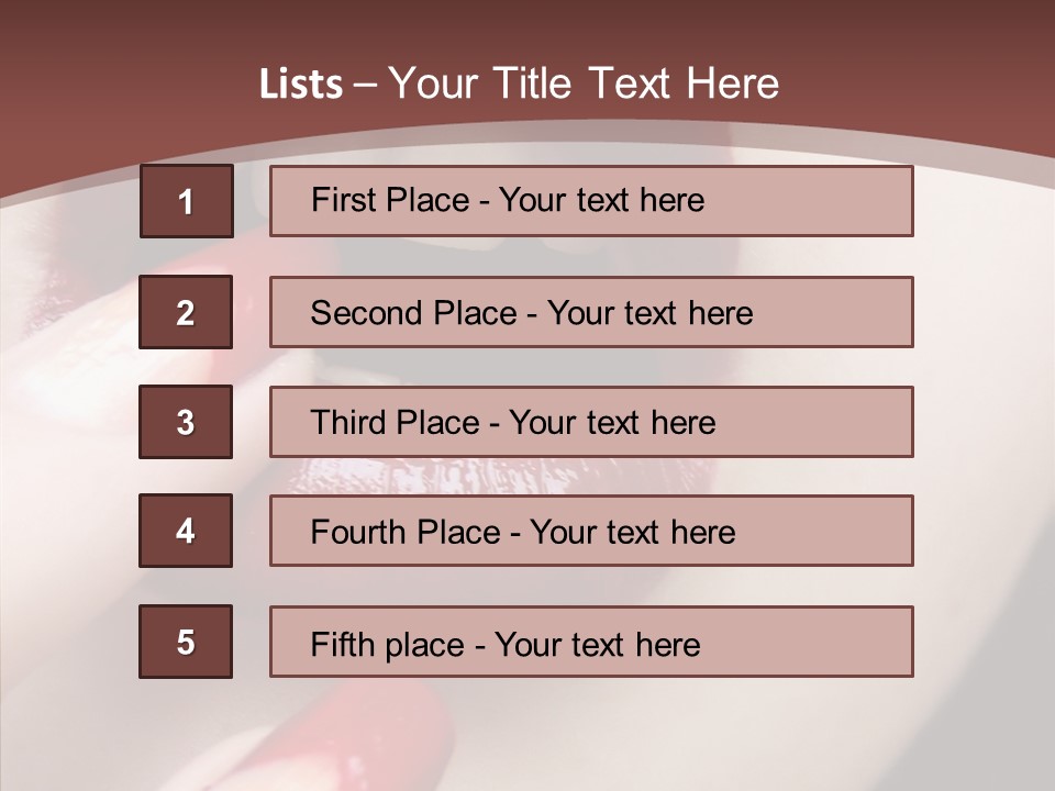 Tissue Gothic Woman PowerPoint Template