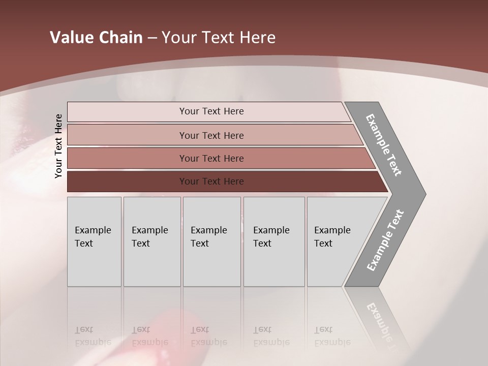 Tissue Gothic Woman PowerPoint Template