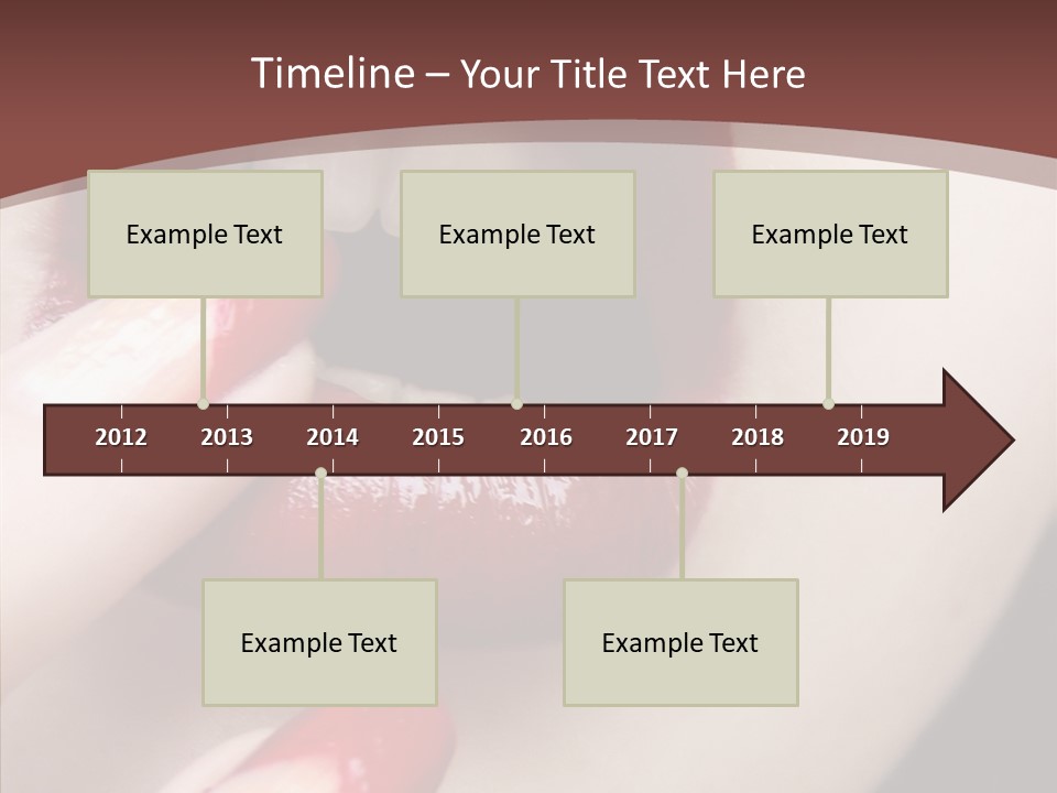 Tissue Gothic Woman PowerPoint Template