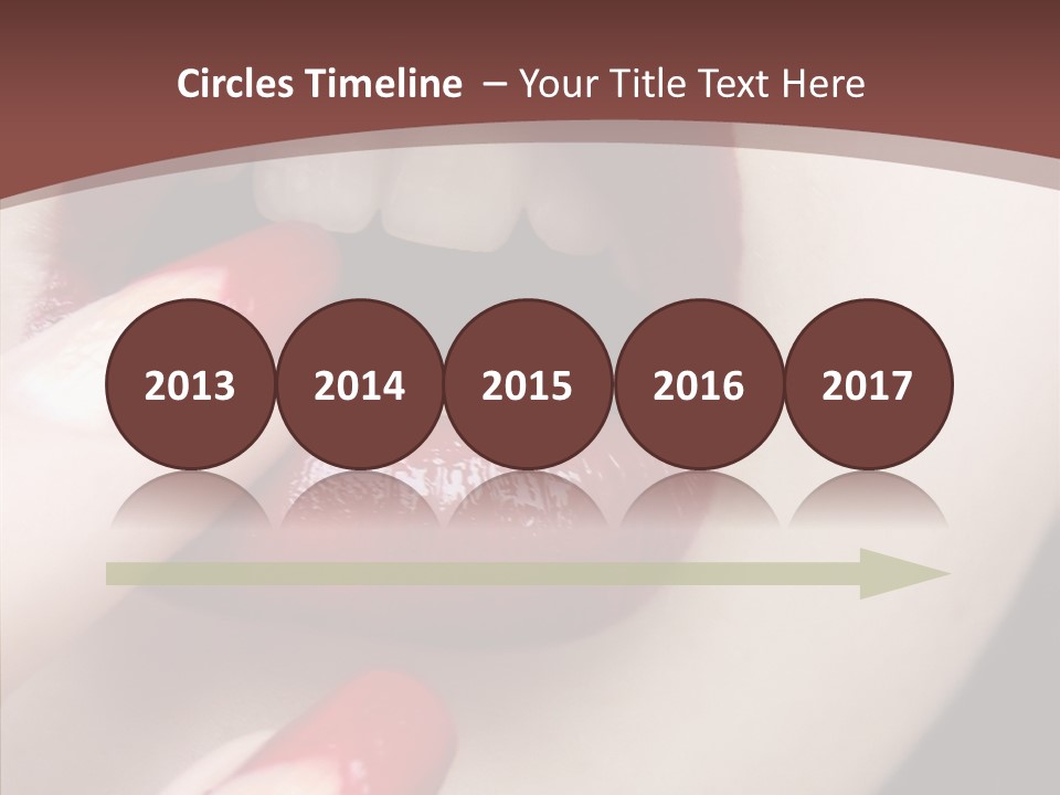 Tissue Gothic Woman PowerPoint Template