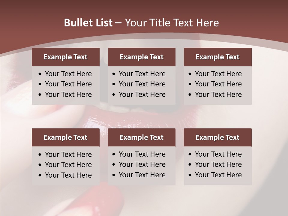 Tissue Gothic Woman PowerPoint Template