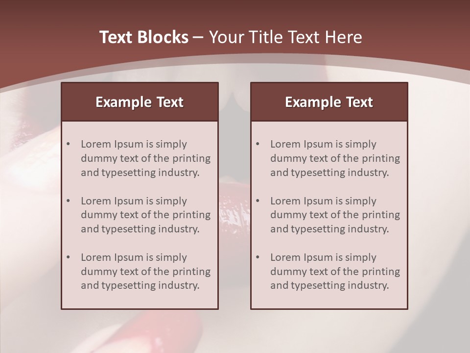 Tissue Gothic Woman PowerPoint Template