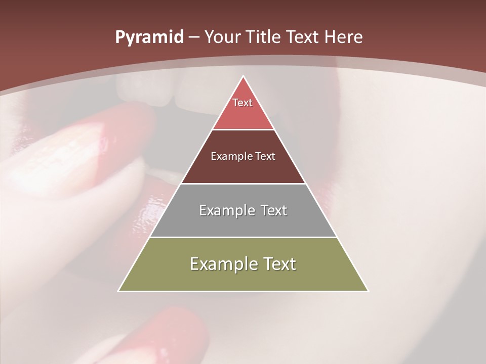 Tissue Gothic Woman PowerPoint Template