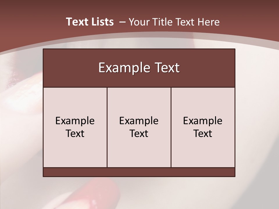 Tissue Gothic Woman PowerPoint Template