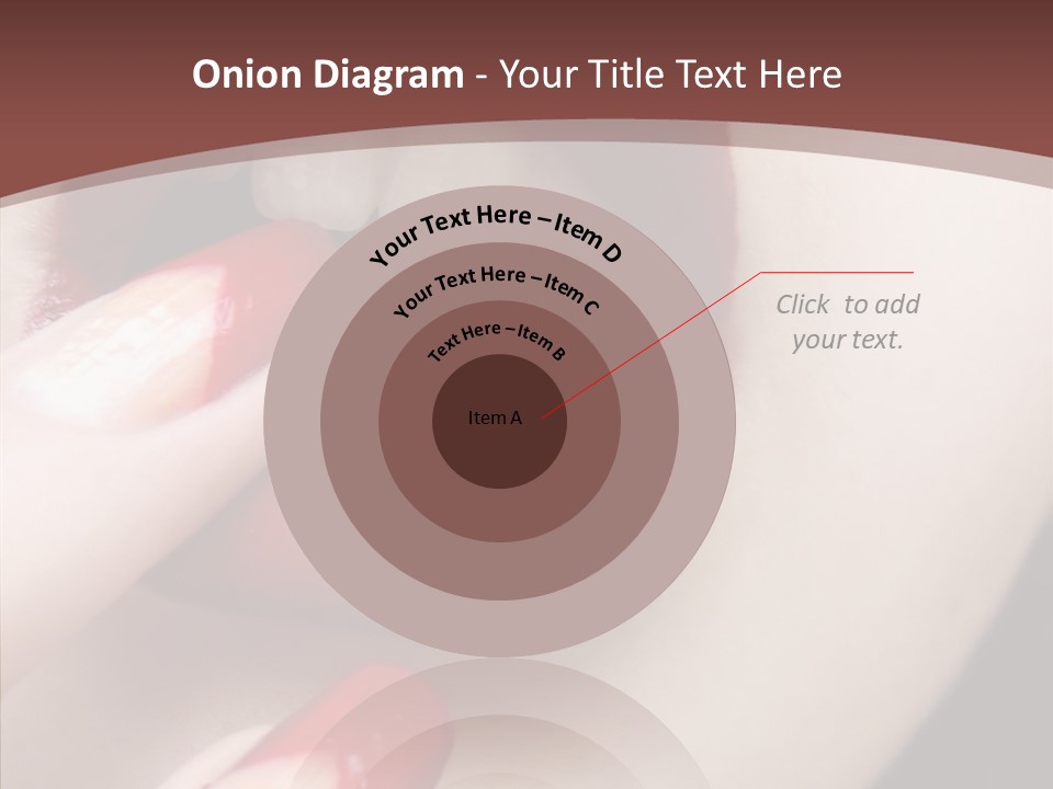 Tissue Gothic Woman PowerPoint Template