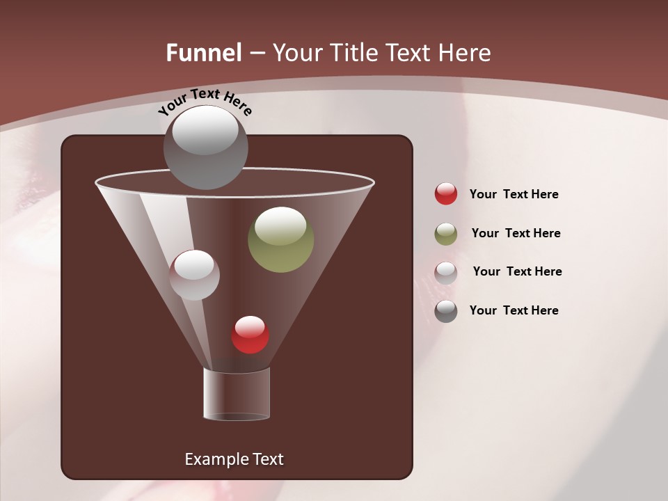 Tissue Gothic Woman PowerPoint Template