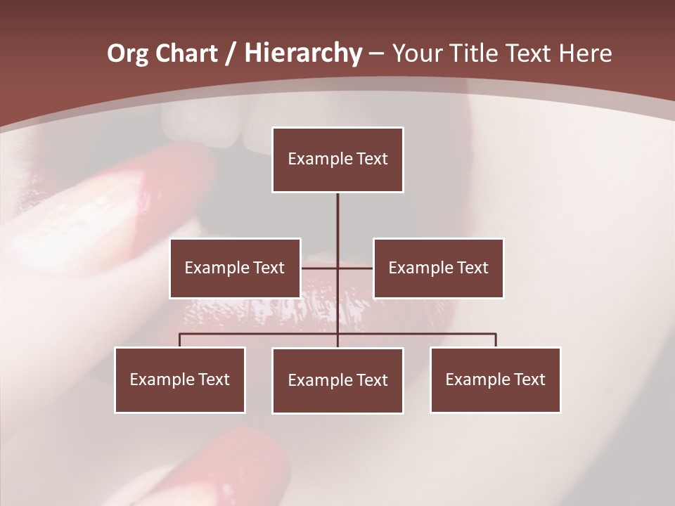 Tissue Gothic Woman PowerPoint Template