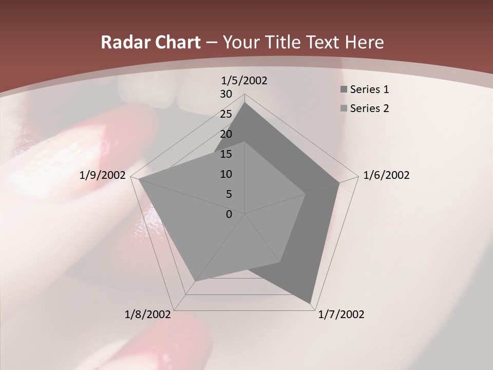 Tissue Gothic Woman PowerPoint Template