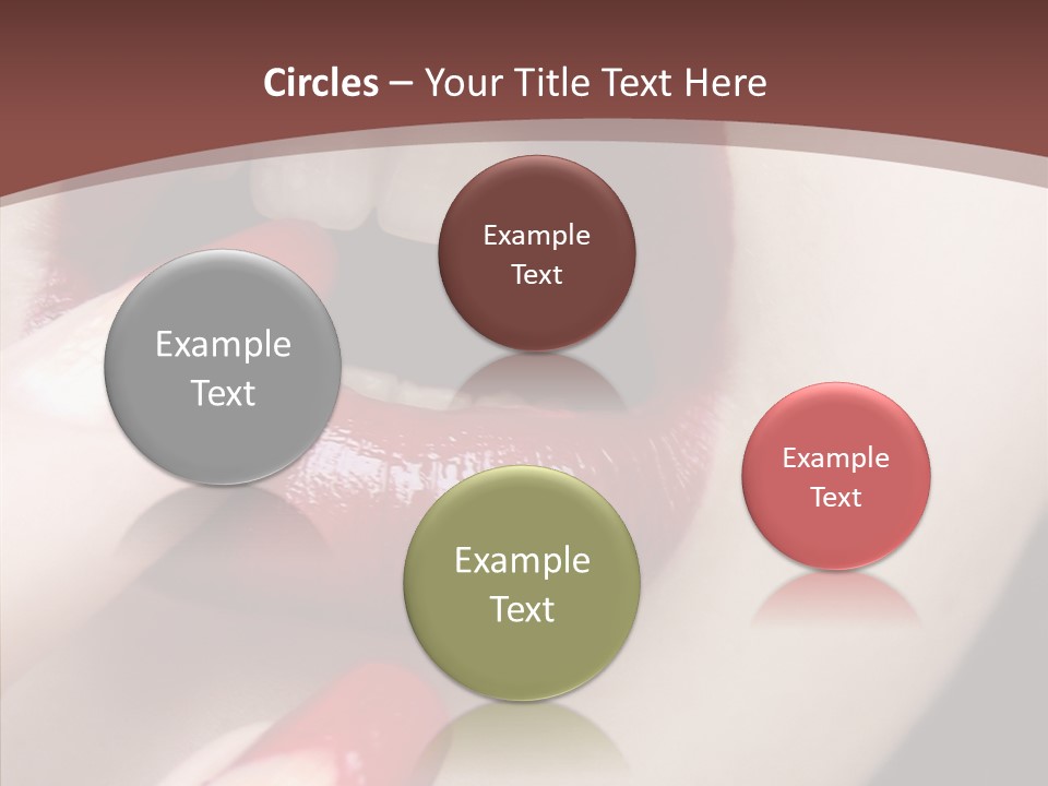 Tissue Gothic Woman PowerPoint Template