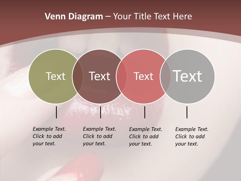 Tissue Gothic Woman PowerPoint Template