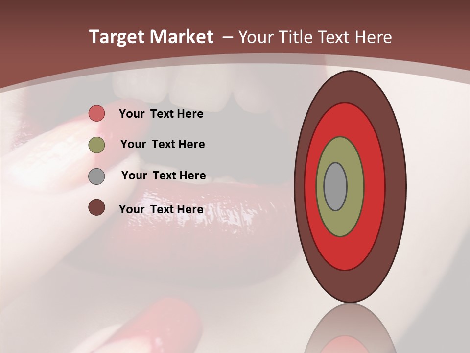 Tissue Gothic Woman PowerPoint Template