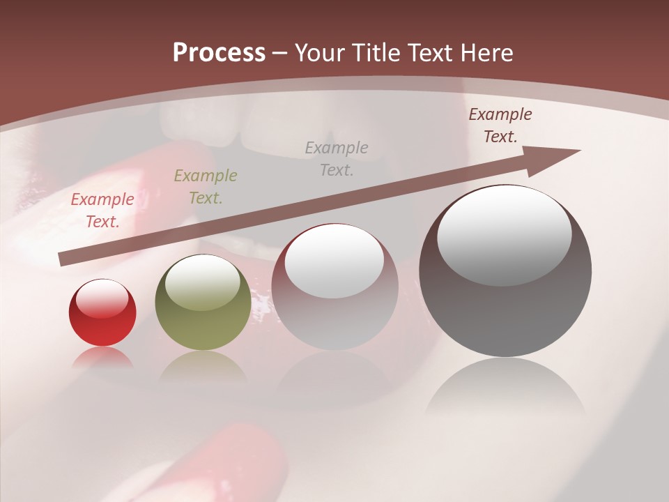 Tissue Gothic Woman PowerPoint Template