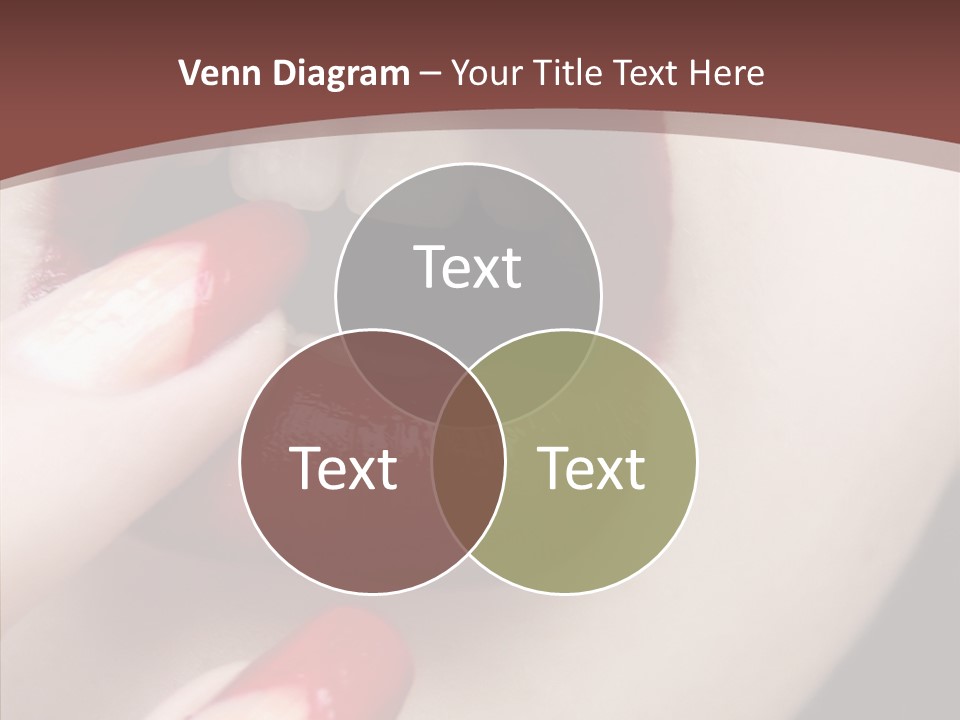 Tissue Gothic Woman PowerPoint Template