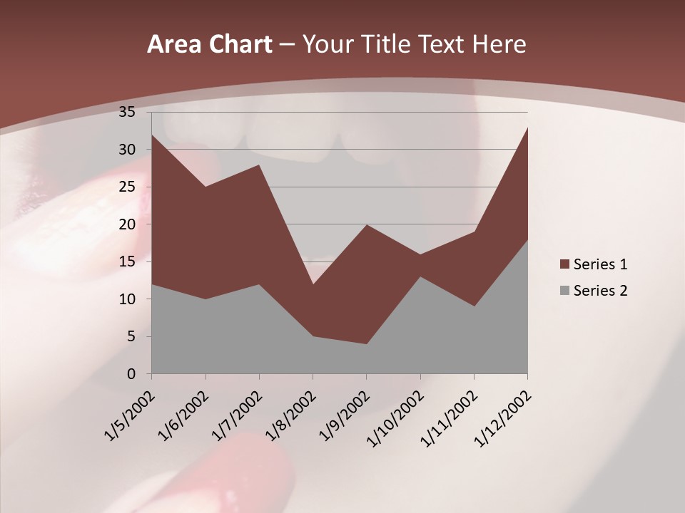 Tissue Gothic Woman PowerPoint Template