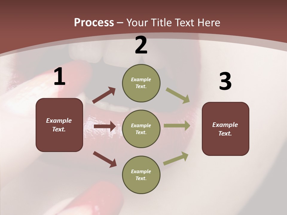 Tissue Gothic Woman PowerPoint Template