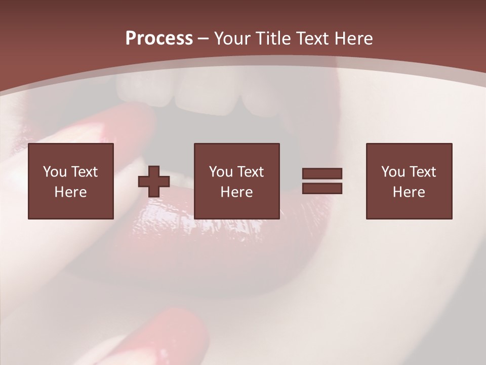 Tissue Gothic Woman PowerPoint Template