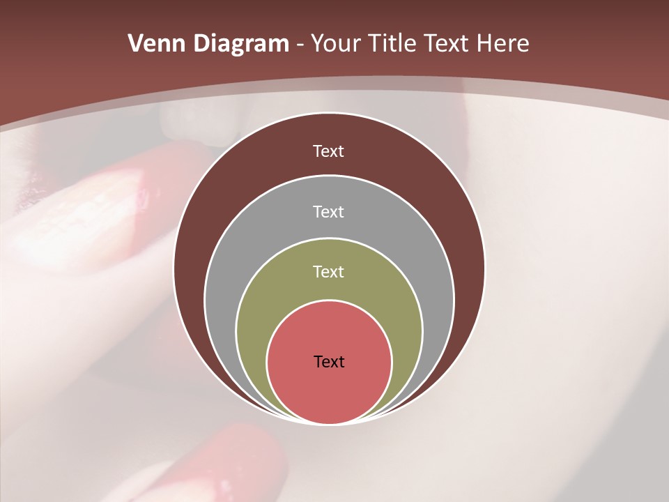 Tissue Gothic Woman PowerPoint Template