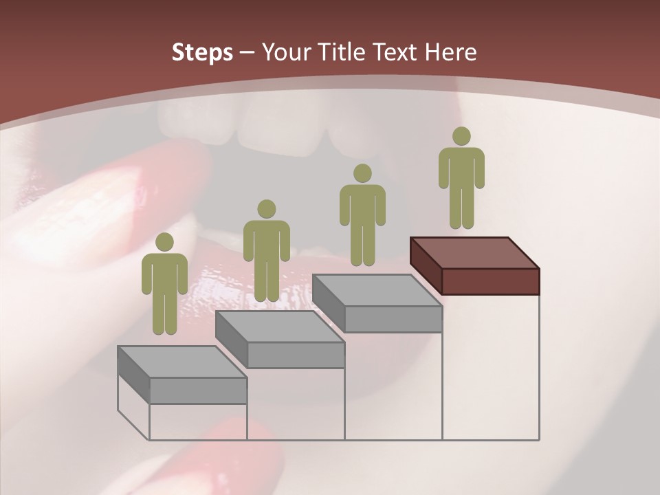 Tissue Gothic Woman PowerPoint Template