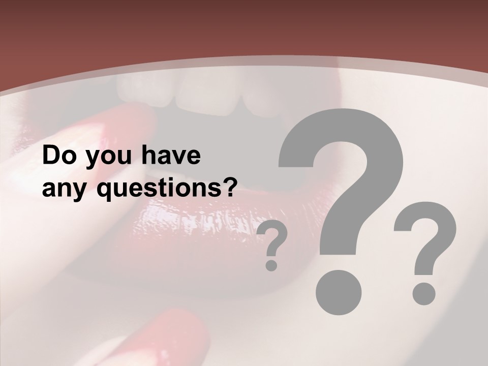 Tissue Gothic Woman PowerPoint Template