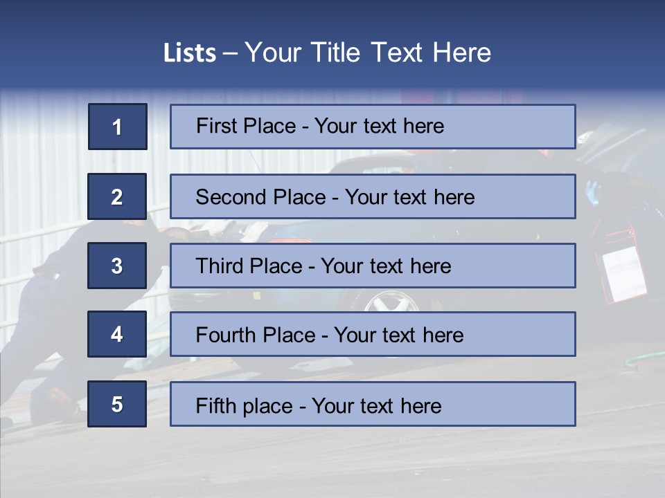 Tool Assistance Tow PowerPoint Template