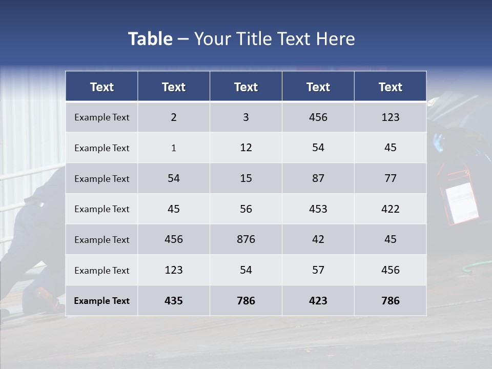 Tool Assistance Tow PowerPoint Template