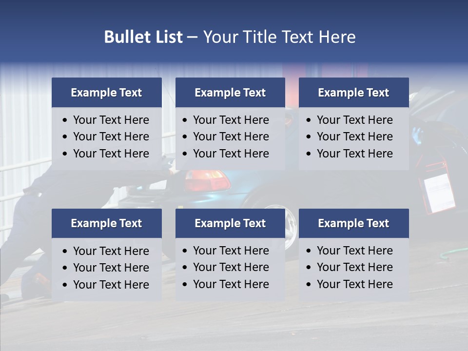 Tool Assistance Tow PowerPoint Template