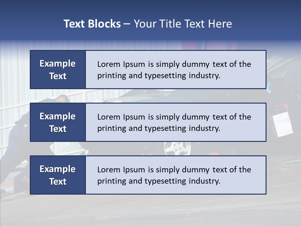 Tool Assistance Tow PowerPoint Template
