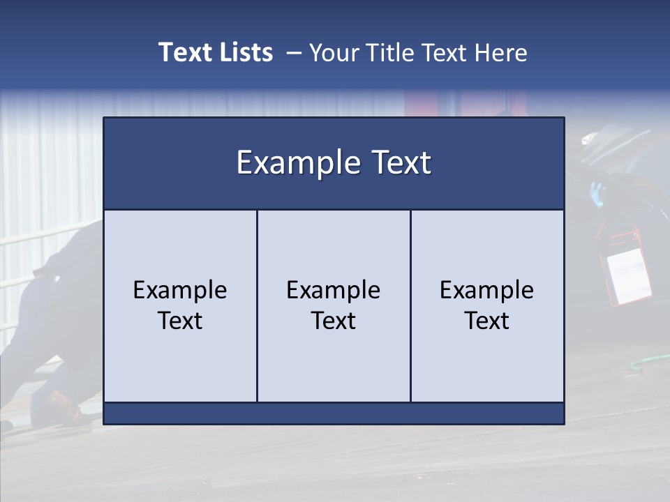Tool Assistance Tow PowerPoint Template