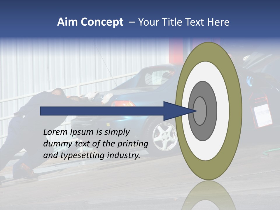 Tool Assistance Tow PowerPoint Template