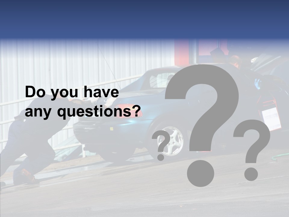 Tool Assistance Tow PowerPoint Template