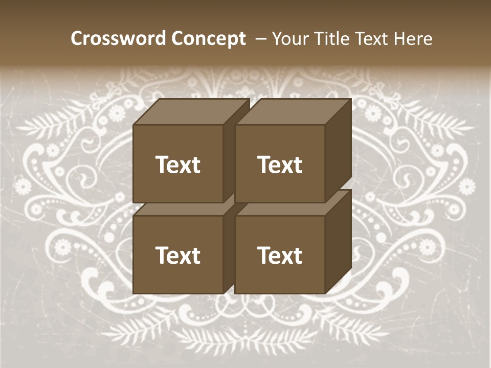 Gray Background Illustration PowerPoint Template