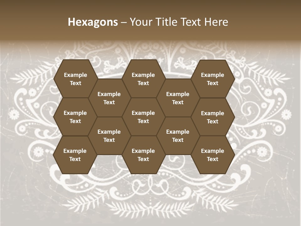 Gray Background Illustration PowerPoint Template