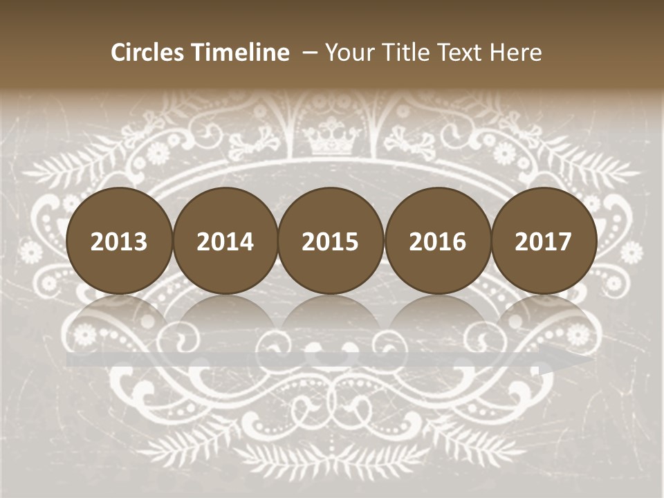 Gray Background Illustration PowerPoint Template