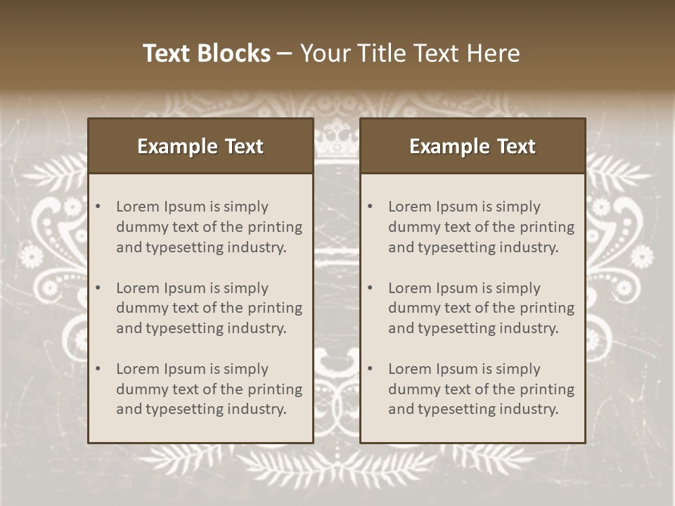 Gray Background Illustration PowerPoint Template