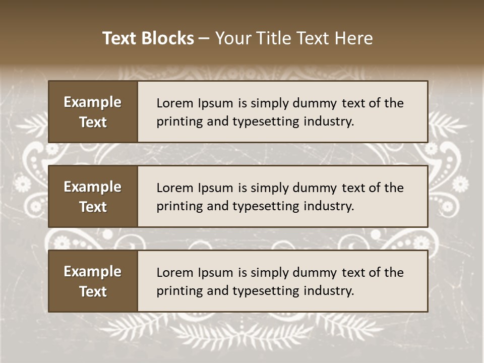 Gray Background Illustration PowerPoint Template