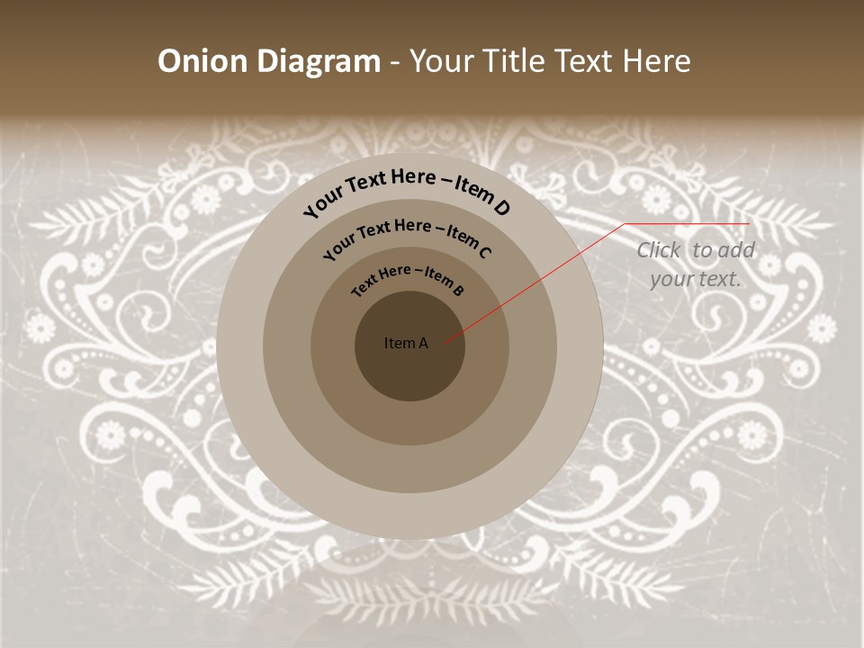 Gray Background Illustration PowerPoint Template