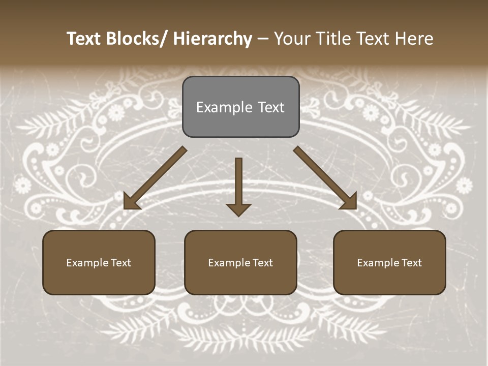 Gray Background Illustration PowerPoint Template