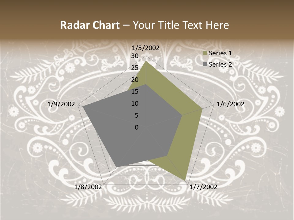 Gray Background Illustration PowerPoint Template
