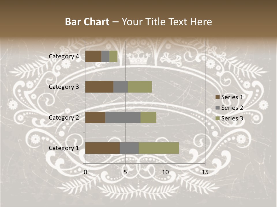 Gray Background Illustration PowerPoint Template