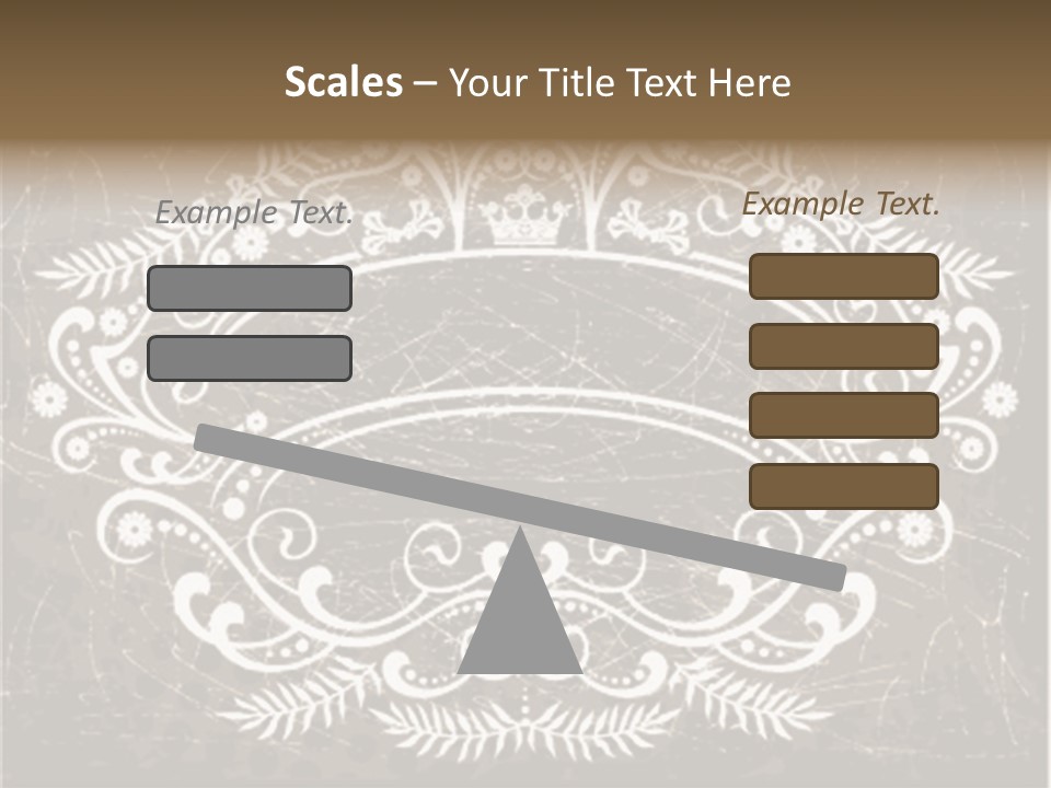Gray Background Illustration PowerPoint Template