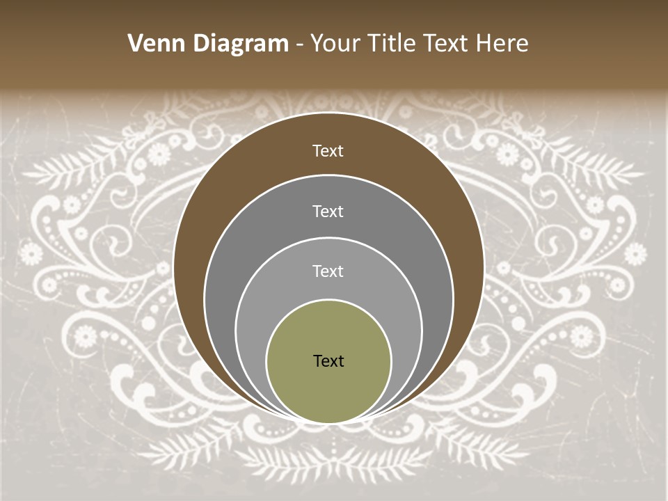 Gray Background Illustration PowerPoint Template