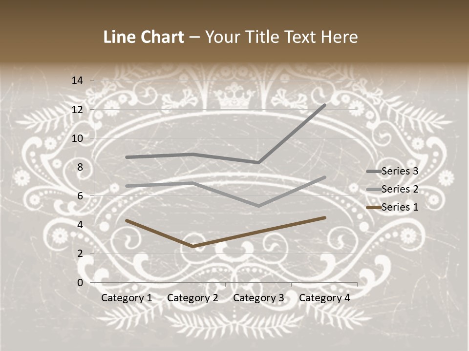 Gray Background Illustration PowerPoint Template
