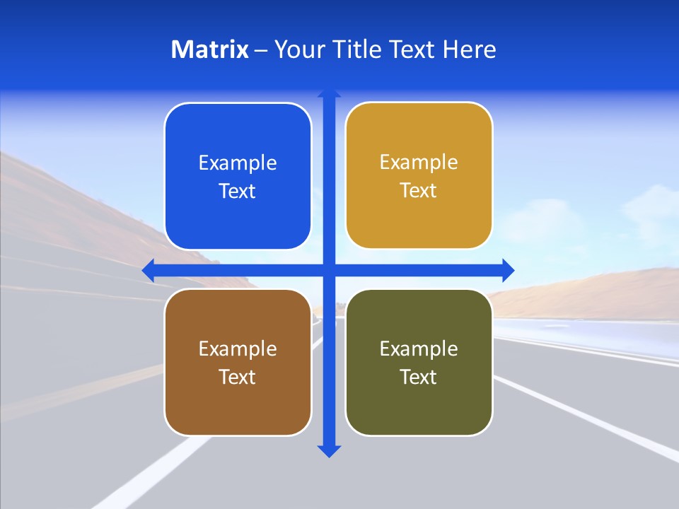Auto Abstract Cloud PowerPoint Template