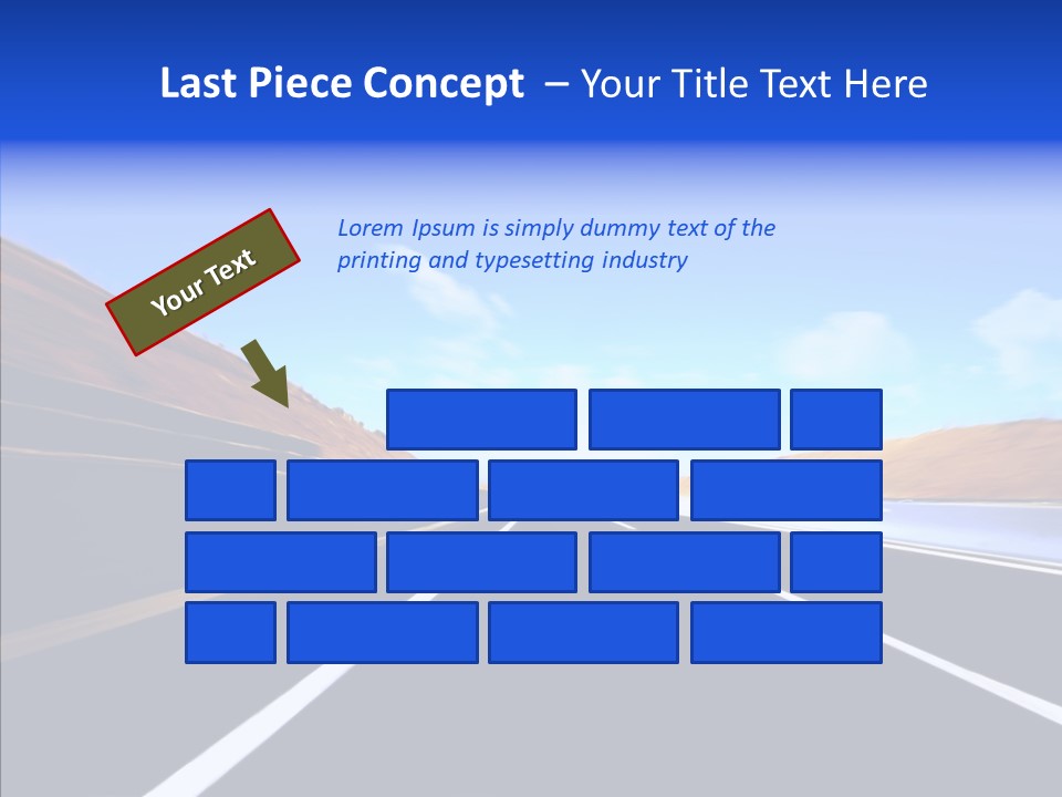 Auto Abstract Cloud PowerPoint Template